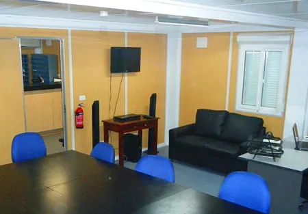 Rest and relaxation in the media room