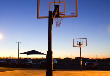 Rec areas, courts and gyms are good for relieving stress