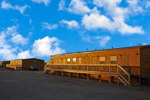 Seven Rivers Lodge - Blue sky backdrop