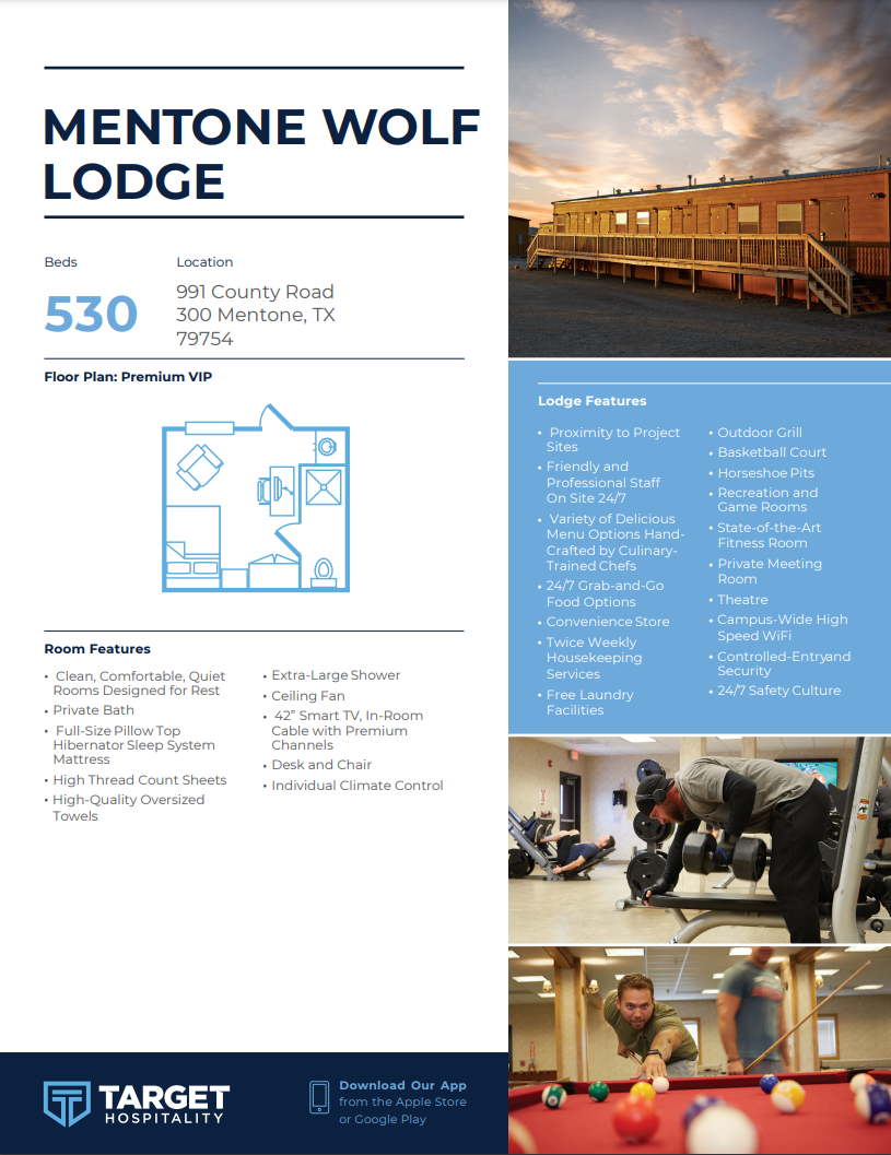 Download the Mentone Wolf Lodge Brochure