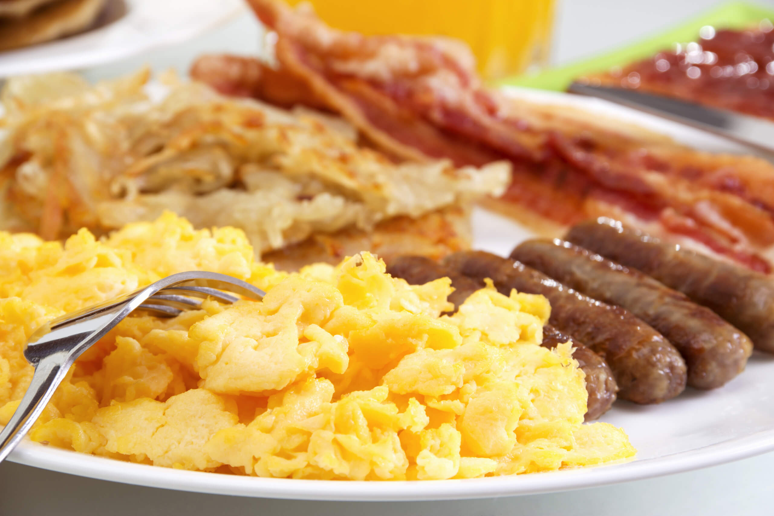 Fresh Breakfast Plate. Served up hot and fresh to provide the fuel needed to boost productivity and morale.